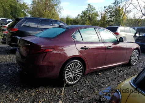 2019 Alfa Romeo Giulia Ti Lusso Awd from USA, damaged, VIN ZARFANBN4K7609220